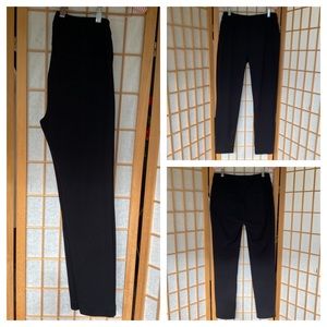 Soft Surroundings Black Ponte Pants SZ S
